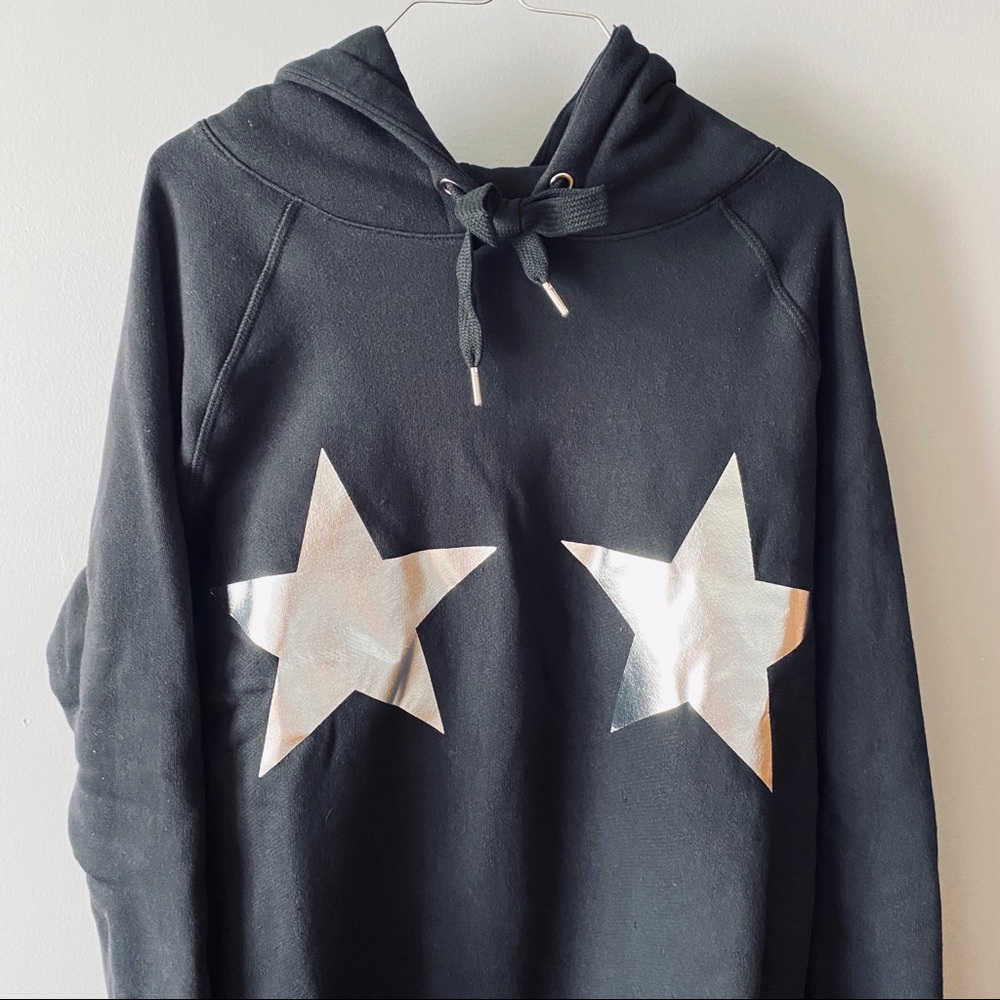 Good American Stars and Stripes black hoodie - Picture 5 of 8
